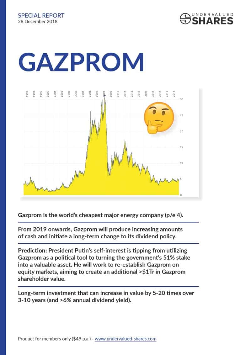 Gazprom report