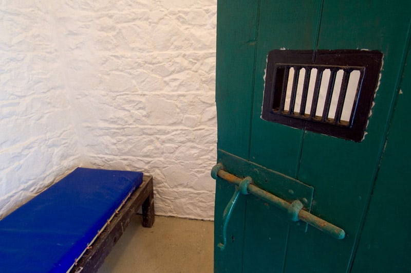 Sark prison cell