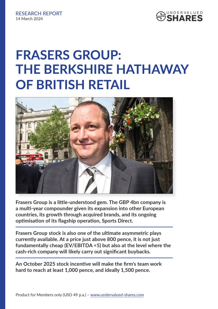 Sports Direct shines for Frasers Group in latest half, but luxury has tough  time