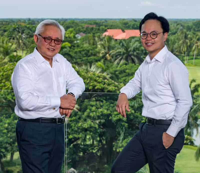 Photo: Serge and Melvyn Pun, father/Chairman and son/CEO team
