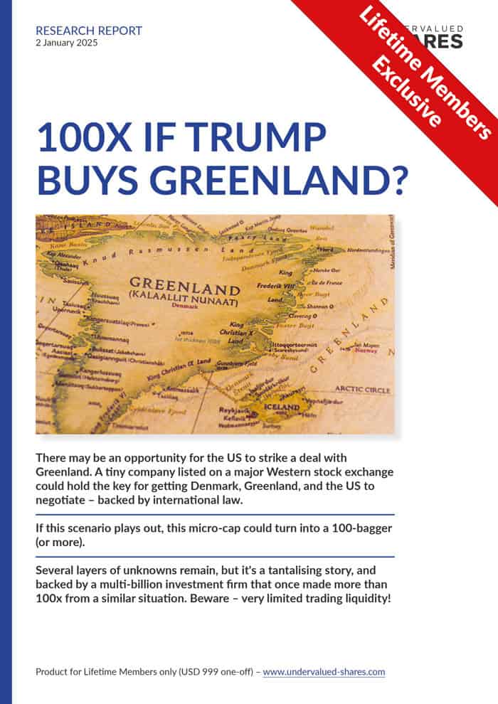 100x if Trump buys Greenland?